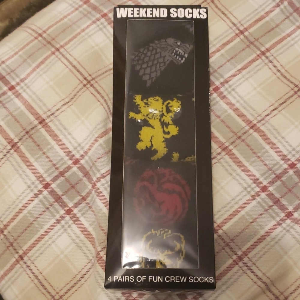 Game of thrones weekend socks